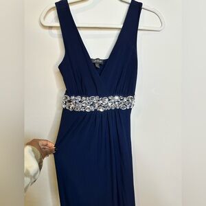 NAVY BLUE FORMAL DRESS